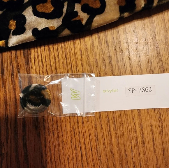 Vintage Debra Deroo Leopard Print Brown Black Blazer Women's Size Medium - Picture 16 of 16